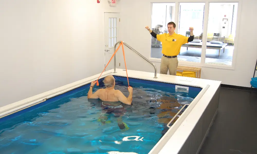 تمارين العلاج المائي